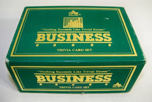 Business Trivia Card Set