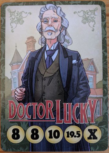 Button Men: Beat People Up – Doctor Lucky Promo Card