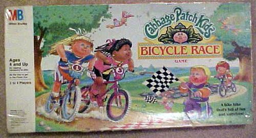 Cabbage Patch Kids Bicycle Race Game