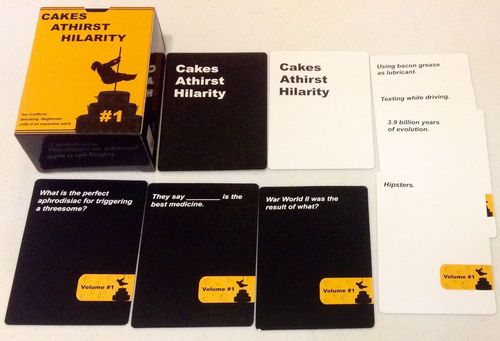 Cakes Athirst Hilarity: Volume #1  (fan expansion for Cards Against Humanity)