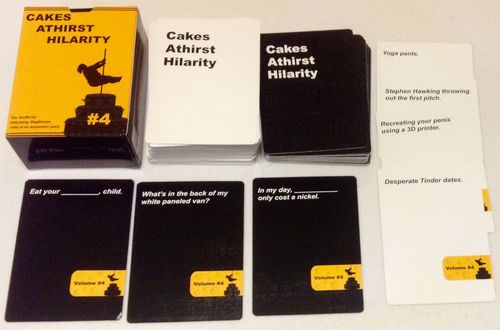 Cakes Athirst Hilarity: Volume #4 (fan expansion for Cards Against Humanity)