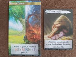 Call to Adventure: Name of the Wind – Worldbuilders Exclusive: Secret Friend & Hero of Destiny (alt card)
