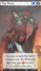 Call to Adventure: The Stormlight Archive – The Thrill Promo Card