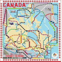 Canada 2017 (fan expansion for Ticket to Ride)