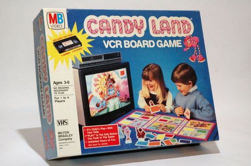 Candy Land VCR Board Game