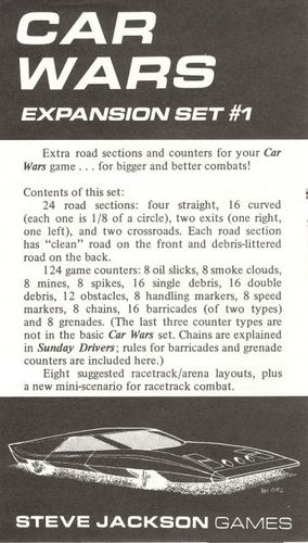 Car Wars Expansion Set #1