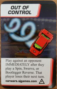 Car Wars: The Card Game – Out of Control Promo Card