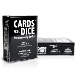 Cards vs Dice: Strategically Lucky