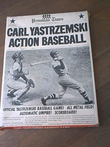 Carl Yastrzemski Action Baseball