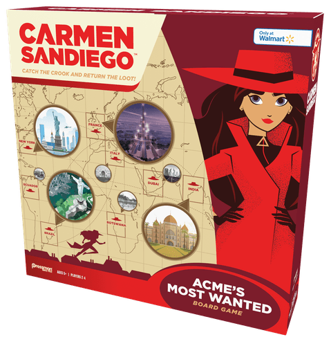 Carmen Sandiego: ACME'S Most Wanted Board Game