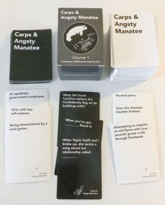 Carps & Angsty Manatee: Volume 1 (fan expansion for Cards Against Humanity)