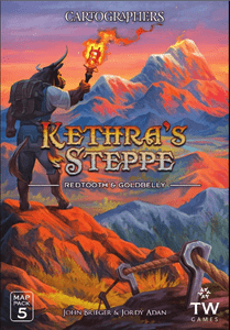 Cartographers: Map Pack 5 – Kethra's Steppe: Redtooth & Goldbelly