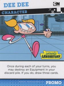 Cartoon Network Crossover Crisis: Dee Dee Promo Card