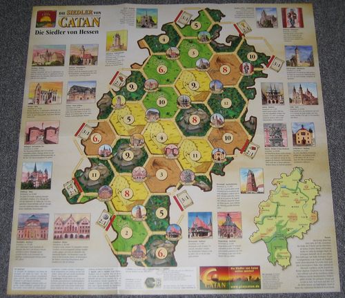 Catan Geographies: Settlers of Hesse