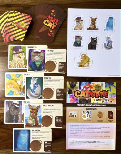CATastrophe: A Game of 9 Lives – Paws Out, Claws Out Expansion
