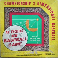 Championship 3 Dimensional Baseball