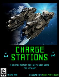 Charge Stations: A Science Fiction Roll + Write War Game for 1 Player