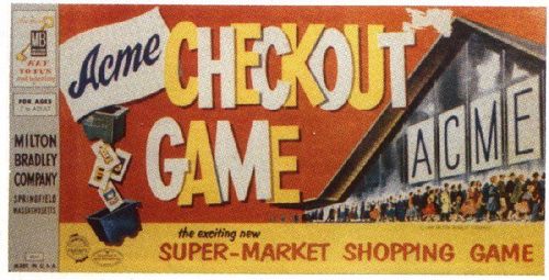 Checkout Game: 4 Square Food-Market Shopping Game