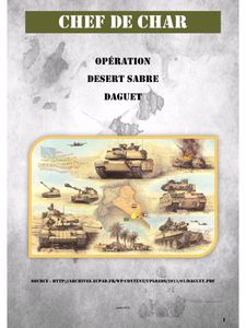 Chef de Char: Opération Desert Sabre Daguet