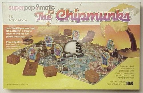 Chipmunks Superpopomatic 3-D Action Game