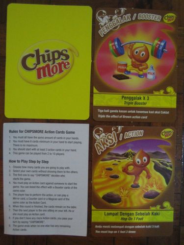 Chipsmore Action Cards Game