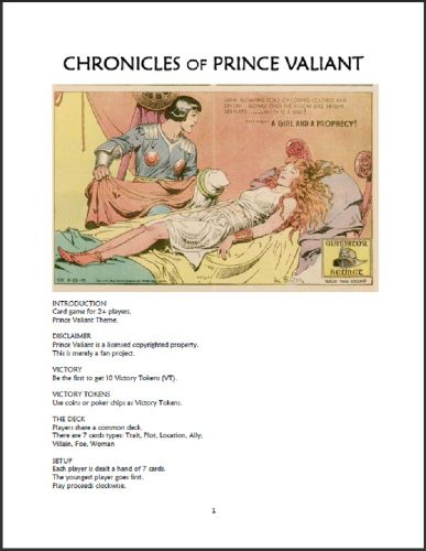 Chronicles of Prince Valiant