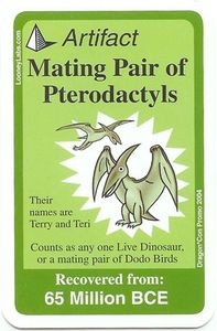 Chrononauts: Mating Pair of Pterodactyls