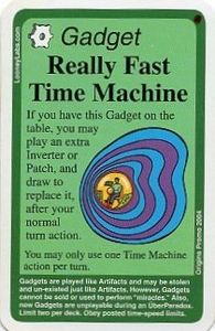 Chrononauts: Really Fast Time Machine Promo Card