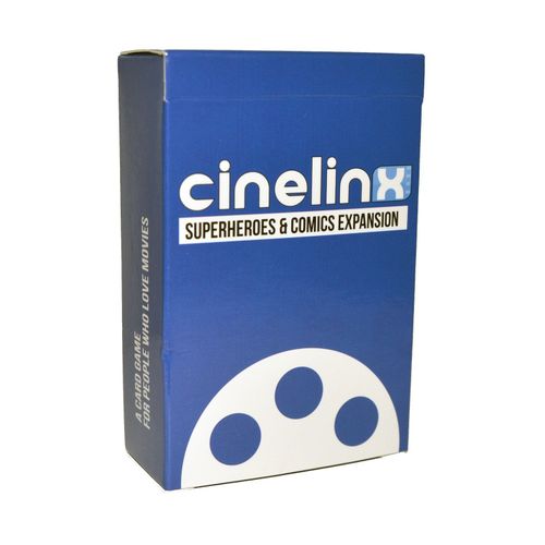 Cinelinx: A Card Game For People Who Love Movies – Superheroes & Comics Expansion