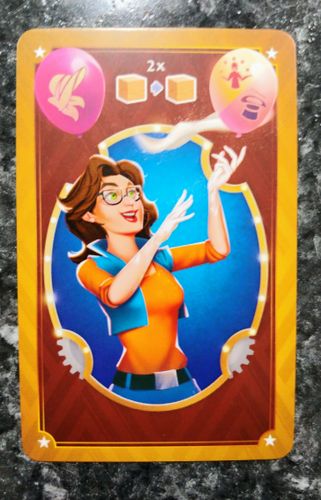 Circus: Pizza Tosser Performer Promo Card