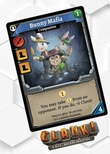 Clank!: Bunny Mafia Promo Card