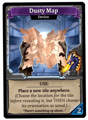 Clank! Catacombs: Dusty Map Promo Card