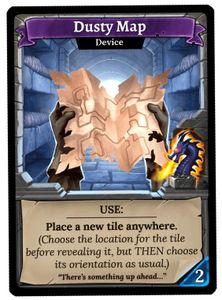 Clank!: Catacombs – Dusty Map Promo Card