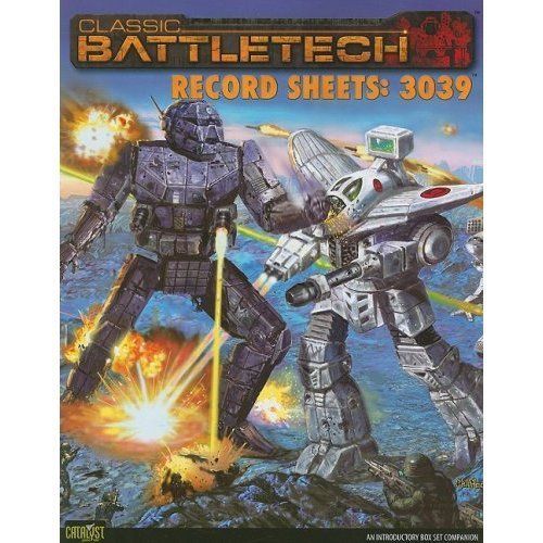 Classic BattleTech: Record Sheets – 3039