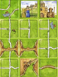 Cleric and Serf (fan expansion for Carcassonne)