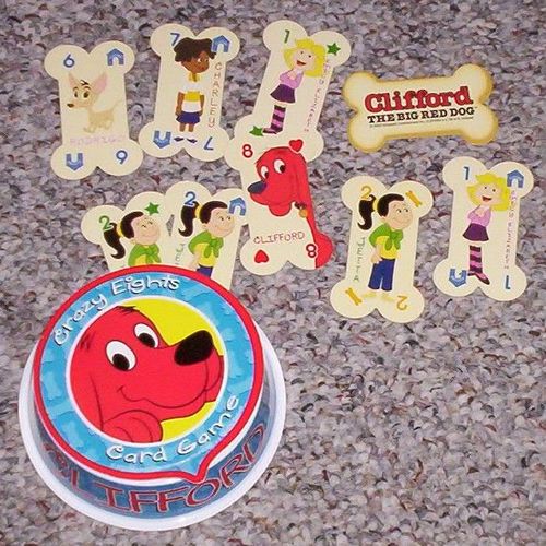 Clifford Crazy Eights Card Game