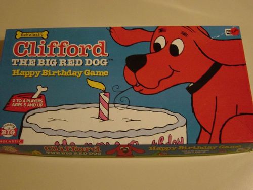 Clifford the Big Red Dog Happy Birthday Game
