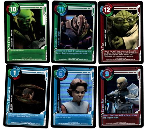 Clone Wars Adventures Trading Card Game