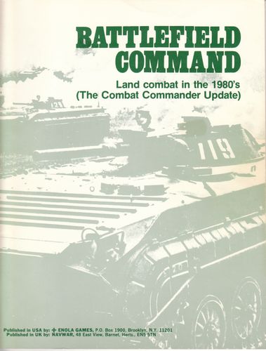 Combat Commander 1973-1983: Battlefield Command – Land Combat in the 1980's