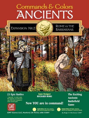 Commands & Colors: Ancients Expansion Pack #2 – Rome vs the Barbarians
