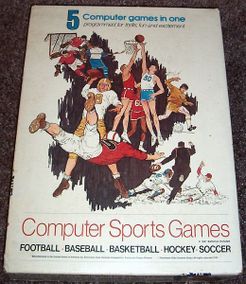 Computer Sports Games: Football, Baseball, Basketball, Hockey, Soccer