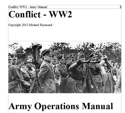 Conflict WW2