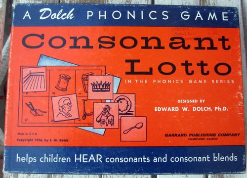 Consonant Lotto