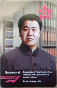 Coup: Bureaucrat Promo Card