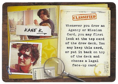 Covert: Kane Klenko Character Card