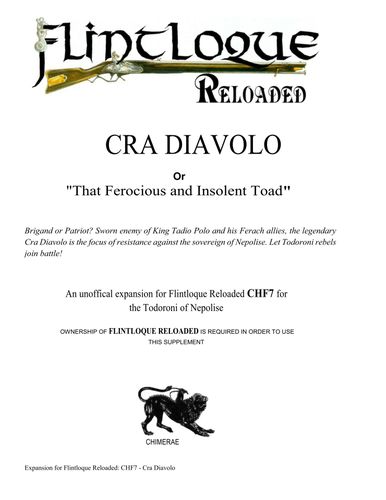 Cra Diavolo, or, 