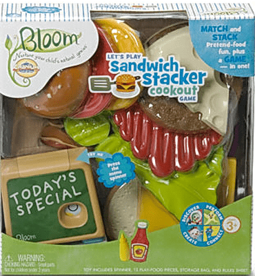 Cranium Bloom: Let's Play Sandwich Stacker Cookout Game