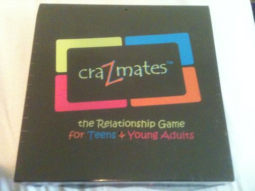 CraZmates the Relationship Board Game for Teens & Young Adults