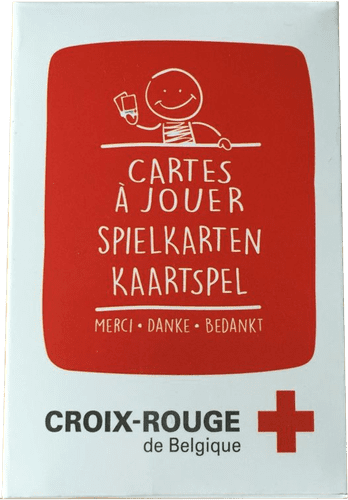 Croix-Rouge cartes à jouer