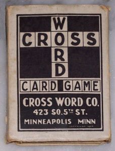 Crossword Card Game
